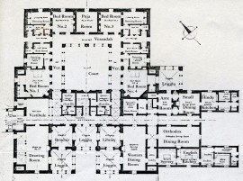 Kashmir House plan ground floor